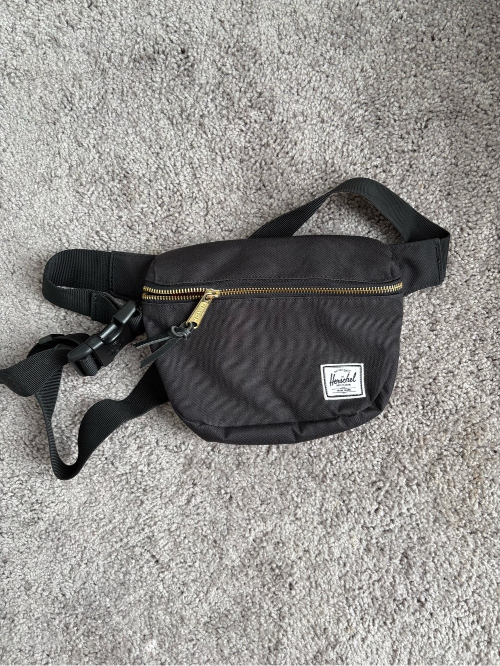 Herschel Supply Co. Black Travel Waist Bag